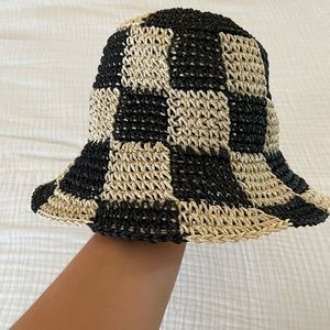 Checkered Bucket Hat